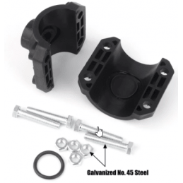 Abrazadera de soporte para sonda de pH RedOx de 25 mm y 1/2 "