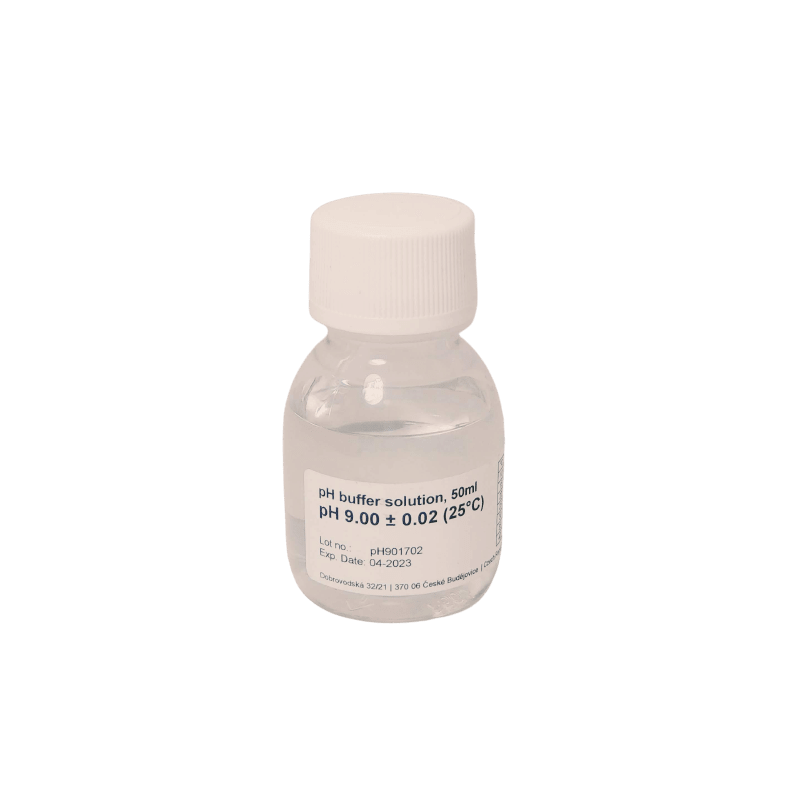 Solución tampón ph9 para sondas
