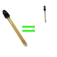 Sonda de pH de repuesto compatible con 0161-101-01 Dinotec